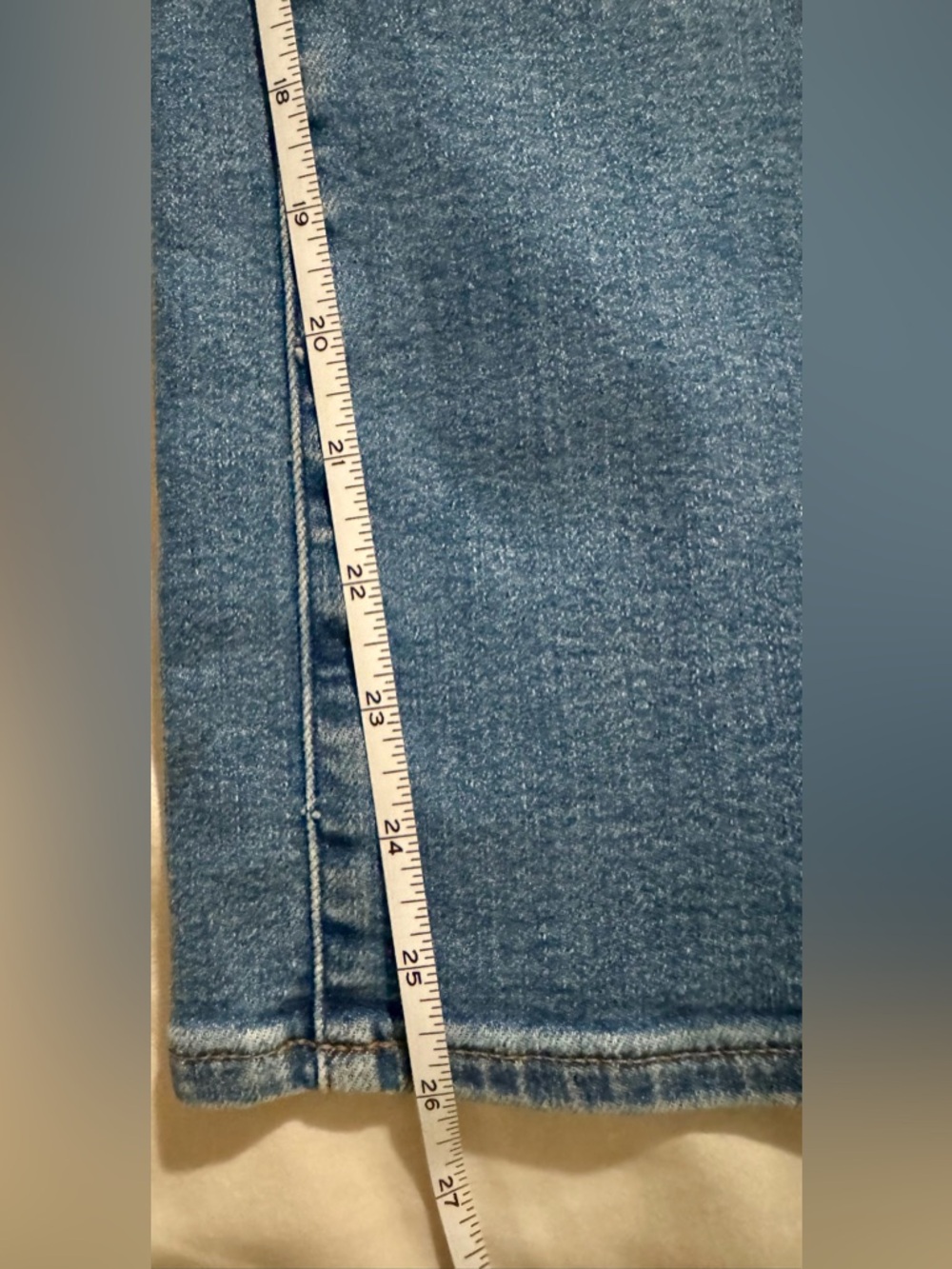 Madewell Cali Demi Boot Jeans 26 Crop Flare Stretch Dorrance Wash TENCEL™ Denim - Picture 11 of 12